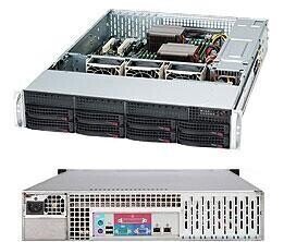 Super Micro 2U SUPERMICRO CSE-825TQC-600LPB