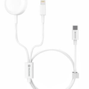 Swissten 2in1, Wireless / Lightning / USB-C, 3A