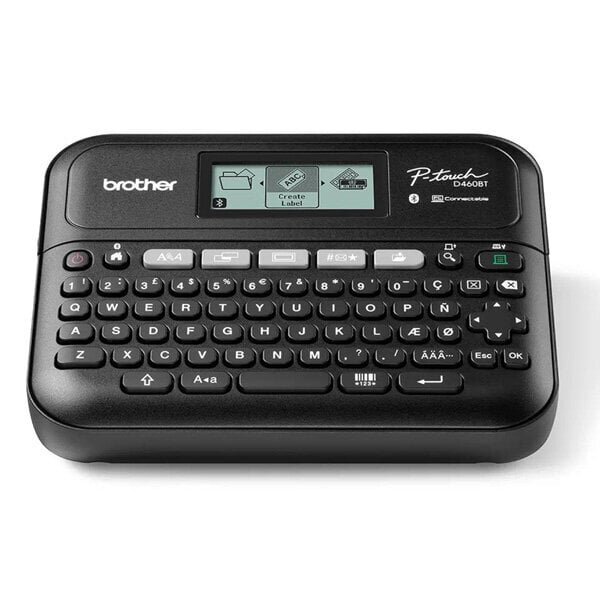 Tarratulostin Brother PT-D460BTVP kantolaukulla
