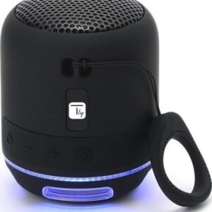 Techly Bluetooth 5W TWS LED MP3 USB/MicroSD, musta