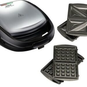 Tefal SW341D voileipägrilli, ruostumaton teräs / musta
