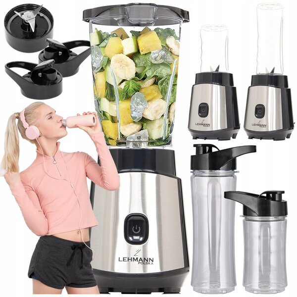 Tehosekoitin 1 litran kupilla 4-in-1