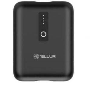Tellur PD101 10000mAh QC3.0+Type-C PD 30W Varavirtalähde , musta