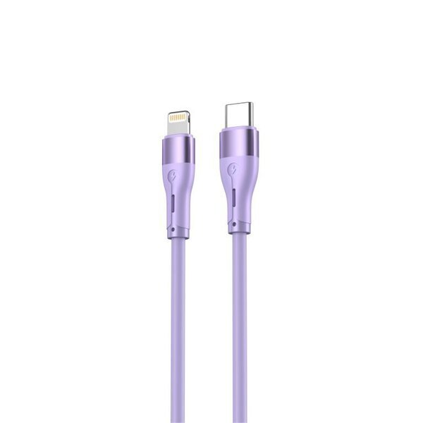 Kaapeli Tellur Silicone TLL155571, USB-C/Lightning, 1 m