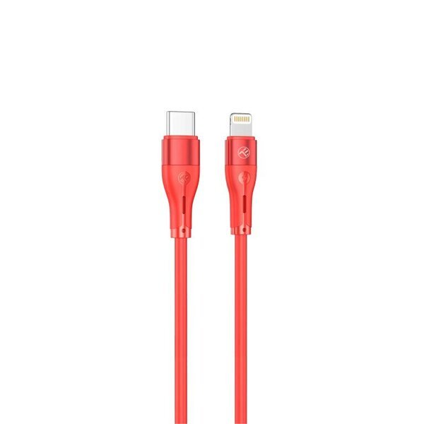 Tellur Silicone TLL155561, USB-C/Lightning, 1 m