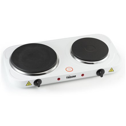 Tristar Free standing table hob KP-6245 Number of burners
