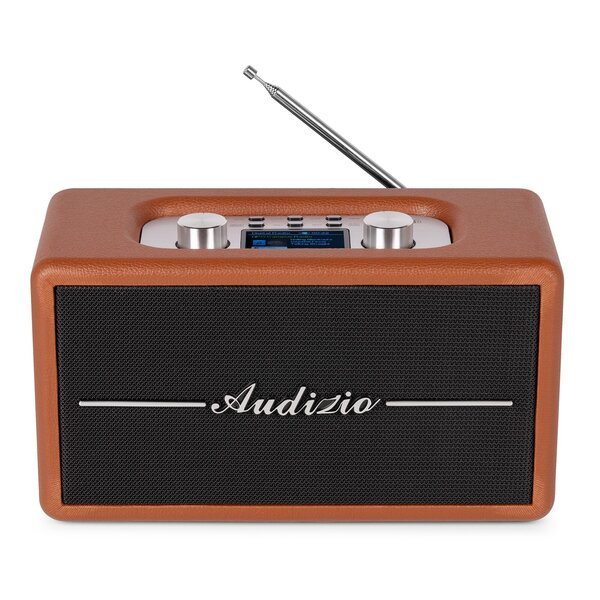 Tune60 DAB-radio retro ruskea