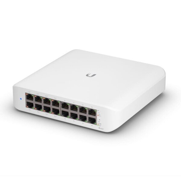 Ubiquiti UniFi Gen2 kytkin, 16x RJ45, 8x PoE+, 45W