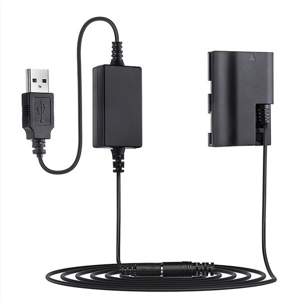 Ulkoinen virtalähde USB-DR-E6, LP-E6 akun korvike, 5D, 1 kpl