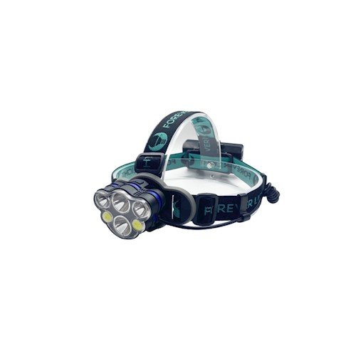 Forever Light LED Ultra Otsalamppu T6 2x 10W + XP-E 2x 3W 500lm IP64 2x 18650 1200mAh