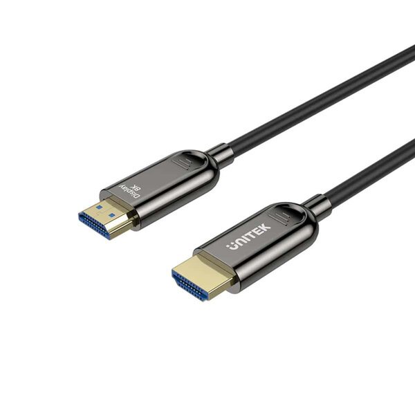 UNITEK Aktiivinen Optinen HDMI 2.1 Kaapeli 8K / 4K 144Hz 15m