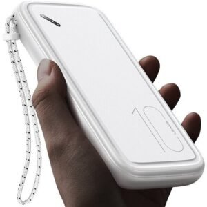 Usams 10 000mAh Varavirtalähde : 2x USB 2A + Type-C / Micro USB