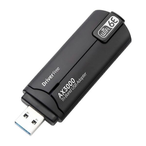 USB 3.0-verkkokortti WD-AX3000, musta