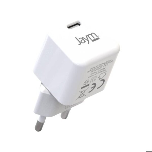 USB-C 30W Laturi Power Delivery / PPS Nopea Jaym Valkoinen