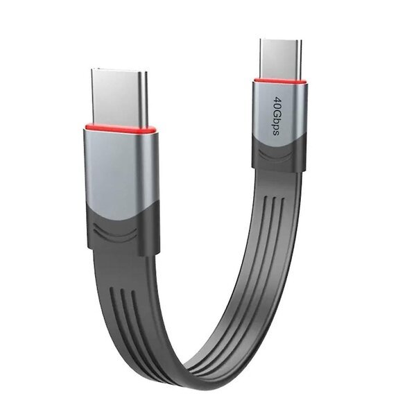USB-C-kaapeli 40 Gbps, 100 W PD, 15 cm