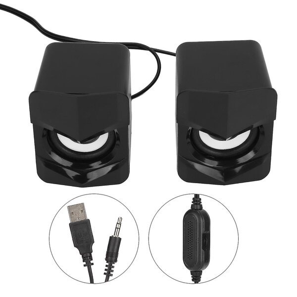 USB-kaiutin, musta