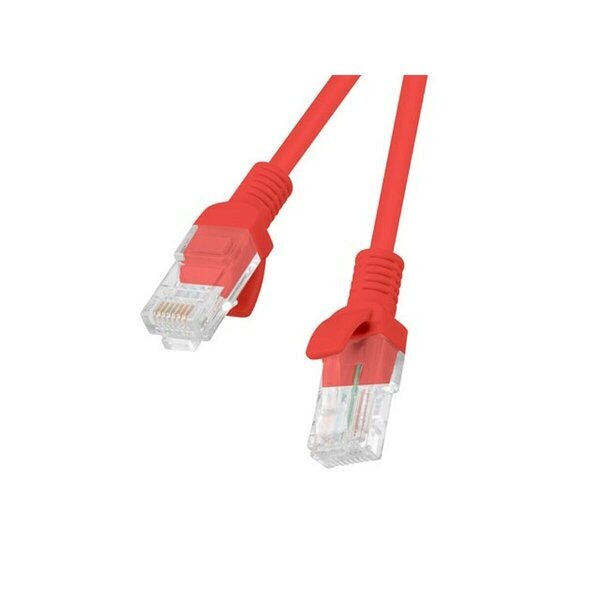 UTP kategoria 6 jäykkä verkkokaapeli Lanberg PCU6-20CC-0050-R Punainen 50 cm