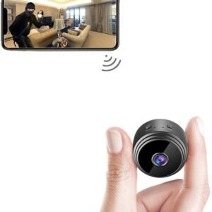 Vakoilukamera Langaton Piilotettu Wifi Minikamera Kannettavat kodin turvakamerat