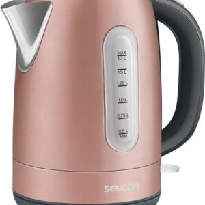 Vedenkeitin Sencor 1,7L SWK1775RS, vanha pinkki