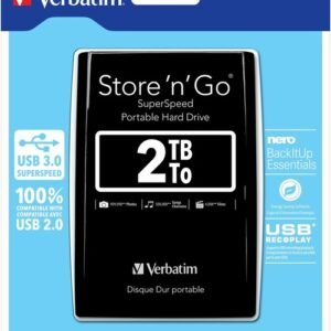 Verbatim Store 'n' Go 2,5 '2 TB, USB 3.0