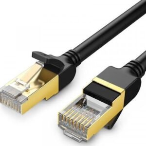 Verkkokaapeli Ugreen NW107 RJ45 Cat.7, STP, 10 m, musta