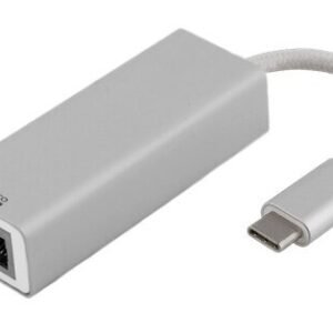 Verkkosovitin Deltaco Prime USBC-1077, RJ45/USB-C