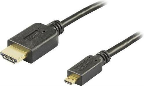 Videokaapeli Deltaco HDMI-micro HDMI, 5 m