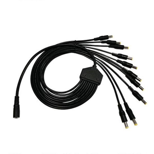 Virtajakokaapeli 1-2/3/4/5/8/10 DC5,5 mm×2,1 mm, 1 kpl