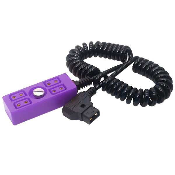 Virtajohto D-TAP - 4 D-TAP, violetti