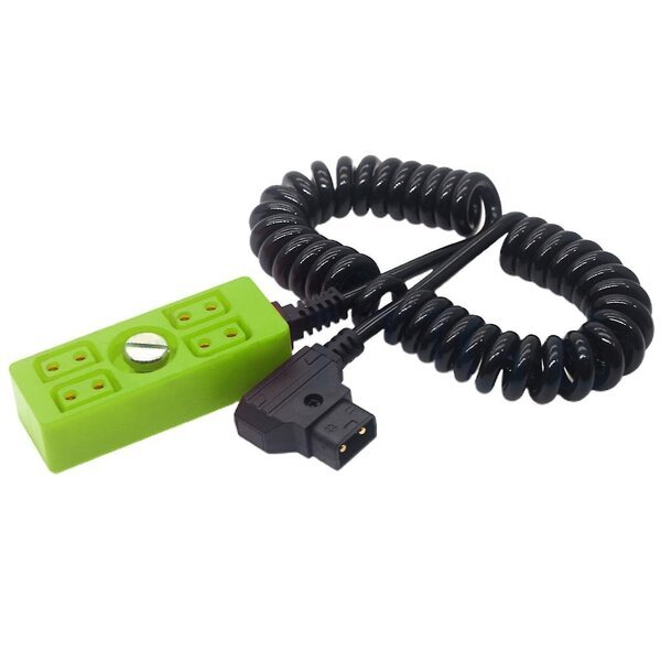 Virtakaapeli D-tap– 4x D-tap, vihreä