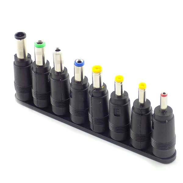Virtalähdeadapteri 5,5x2,1 mm - 8-liittimeen, 1 kpl