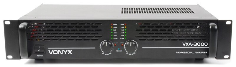 Vonyx VXA-3000 2x 1500W vahvistin