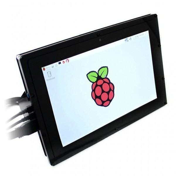 Waveshare kapasitiivinen kosketusnäyttö Raspberry Pi mikrotietokoneeseen - LCD IPS 10.1
