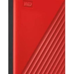 WD My Passport 6TB Kannettava Kovalevy USB3.0/2.0 Yhteensopiva Punainen Verkkokauppapaketti