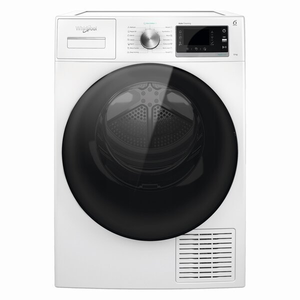 Whirlpool W6D84WBEE -kuivausrumpu, vapaasti sijoitettava