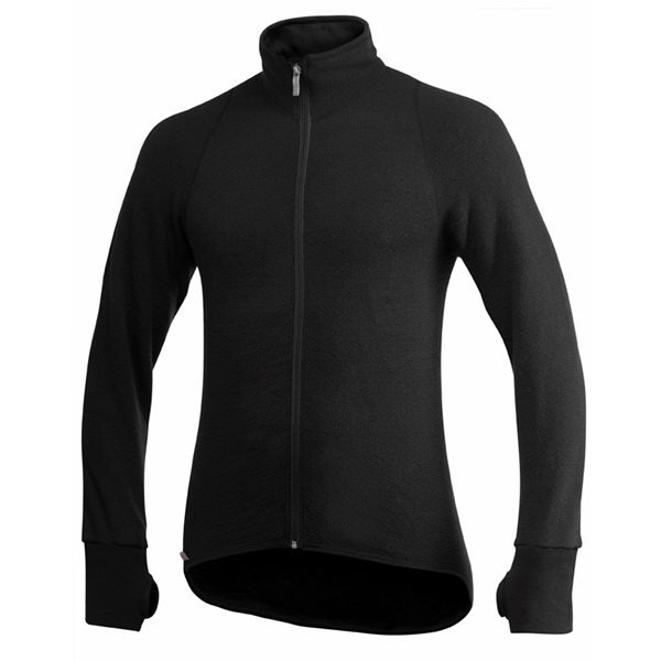 Woolpower Full Zip Jacket 600 Black
