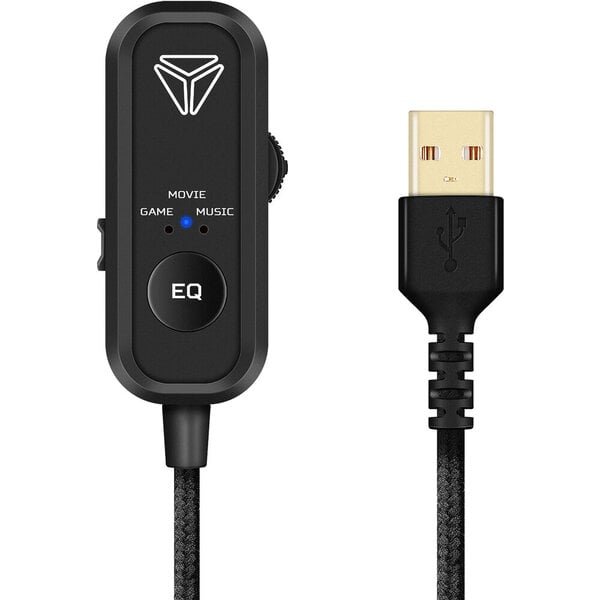 YENKEE - Virtuaalinenäänikortti. YUA 100 7.1, 2.0 USB- 3.5mm Jack