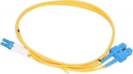 Yksimuotokuitukaapeli duplex LC/UPC-SC/UPC, 20 m
