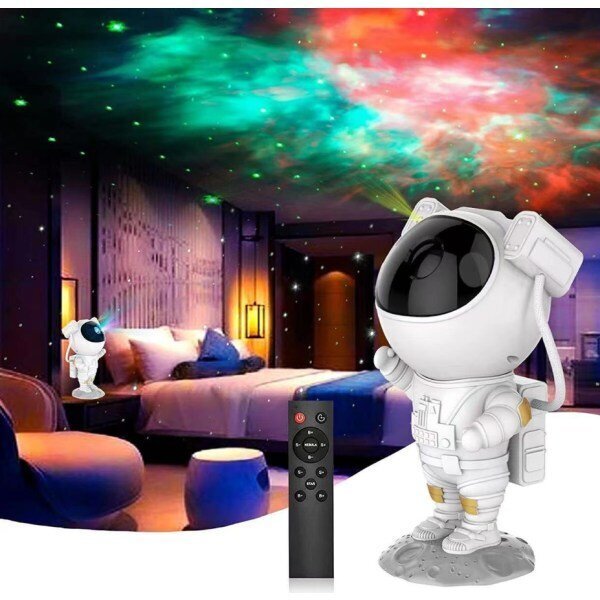 Astronaut Star -projektiolamppu, LED-sumukattovalo