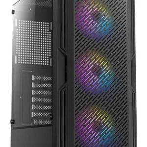 Antec AX Series AX20 -miditornikotelo, Musta