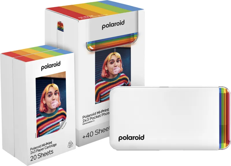 POLAROID Printer HiPrint 2x3 Gen. 2 E-box White