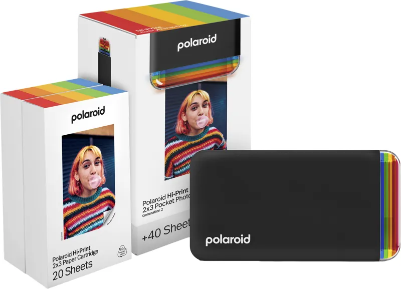 POLAROID Printer HiPrint 2x3 Gen. 2 E-box Black