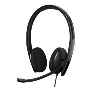 Epos Adapt 160 USB-A -kuulokkeet mikrofonilla, musta