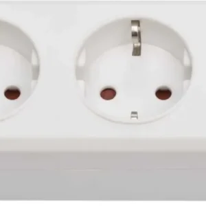 Brennenstuhl Bremounta pistorasialista 5-tie, 2 USB-latauspistorasiaa 3m, valkoinen