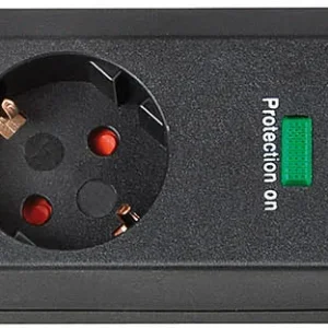 Brennenstuhl virtapaneeli 3xCEE 7/4 pistoketta, 1xCEE 7/7, 2m, musta