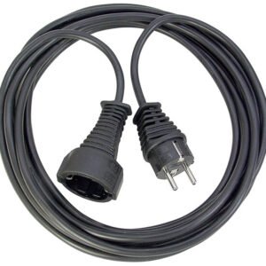 Brennenstuhl jatkokaapeli, sisäkäyttöön, 5 m, musta