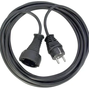 Brennenstuhl maadoitettu jatkokaapeli, IP20, 3m, Musta