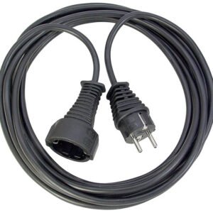 Brennenstuhl maadoitettu jatkokaapeli, 25m, IP20, Musta