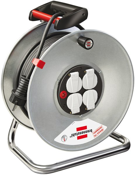 Garant S 4 Power Extension 50 M 4 Ac Outlet(S) Grey