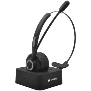 Sandberg Bluetooth Office Headset Pro -langattomat kuulokkeet, Musta